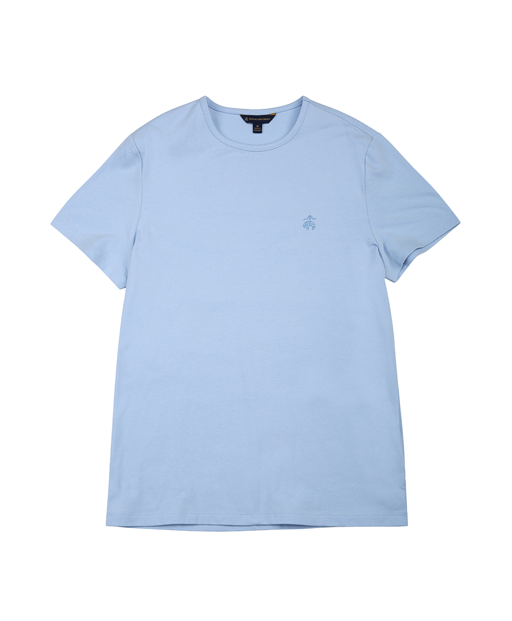 [여성] 코튼 크루넥 로고 티셔츠 (라이트 블루)