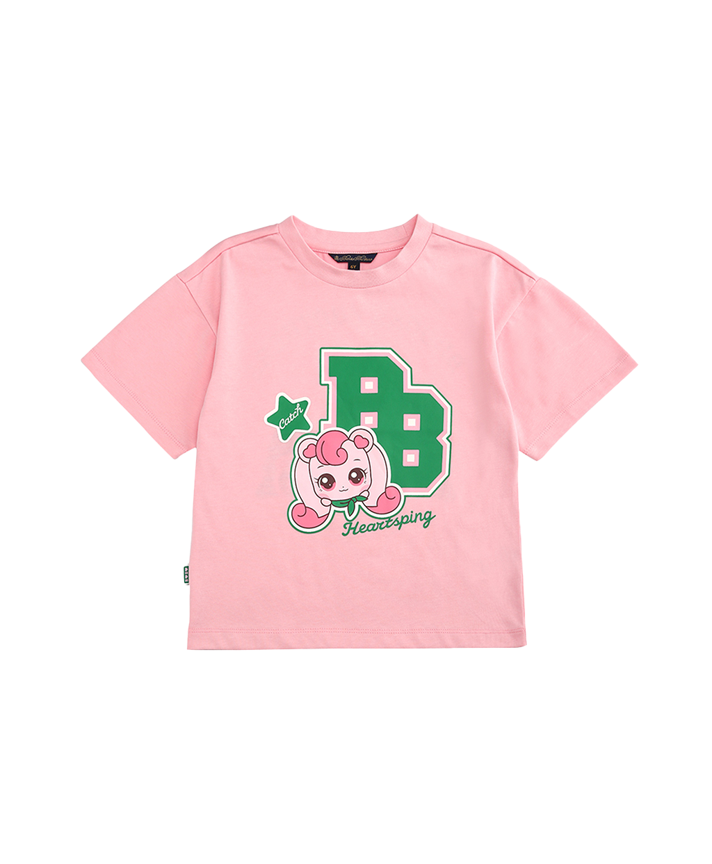 [Catch! Teenieping] BB 티니핑 빅 로고 티셔츠 (핑크)